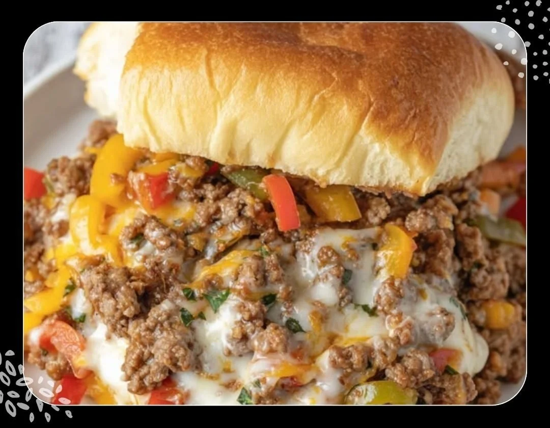 Philly Cheesesteak Sloppy Joes