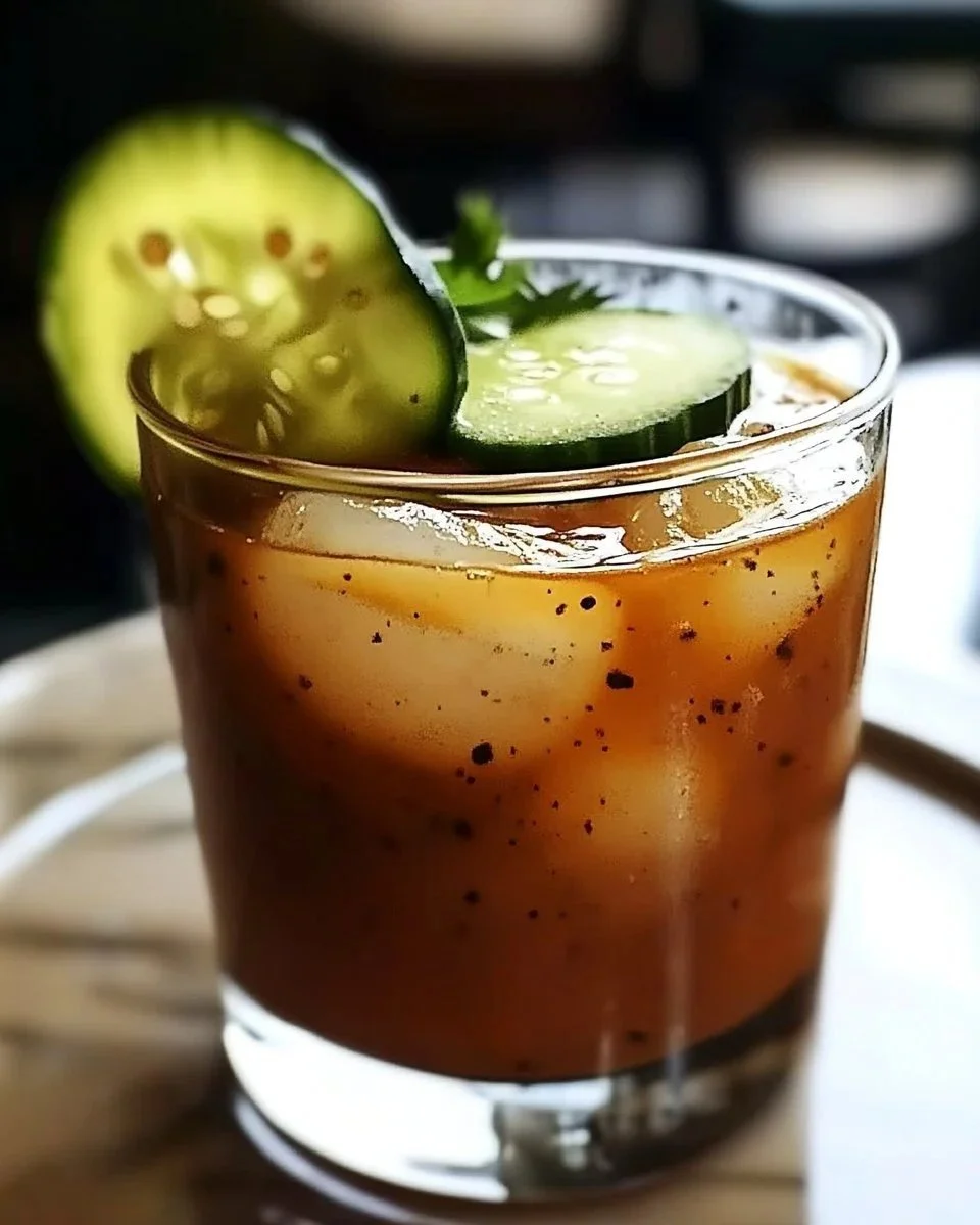 Pickle Bloody Mary Shots