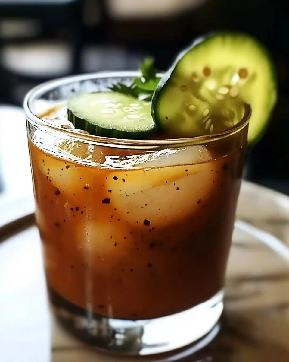 Pickle Bloody Mary Shots