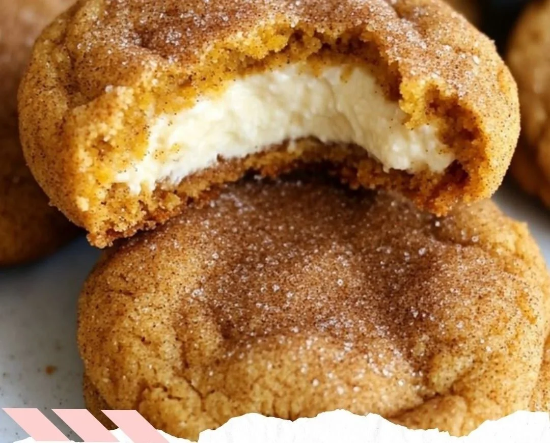 Pumpkin Cheesecake Snickerdoodles