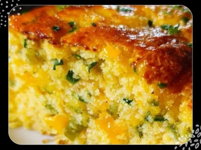 Southern Cheddar Jalapeño Cornbread Bake