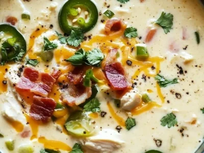 Spicy Jalapeño Popper Soup