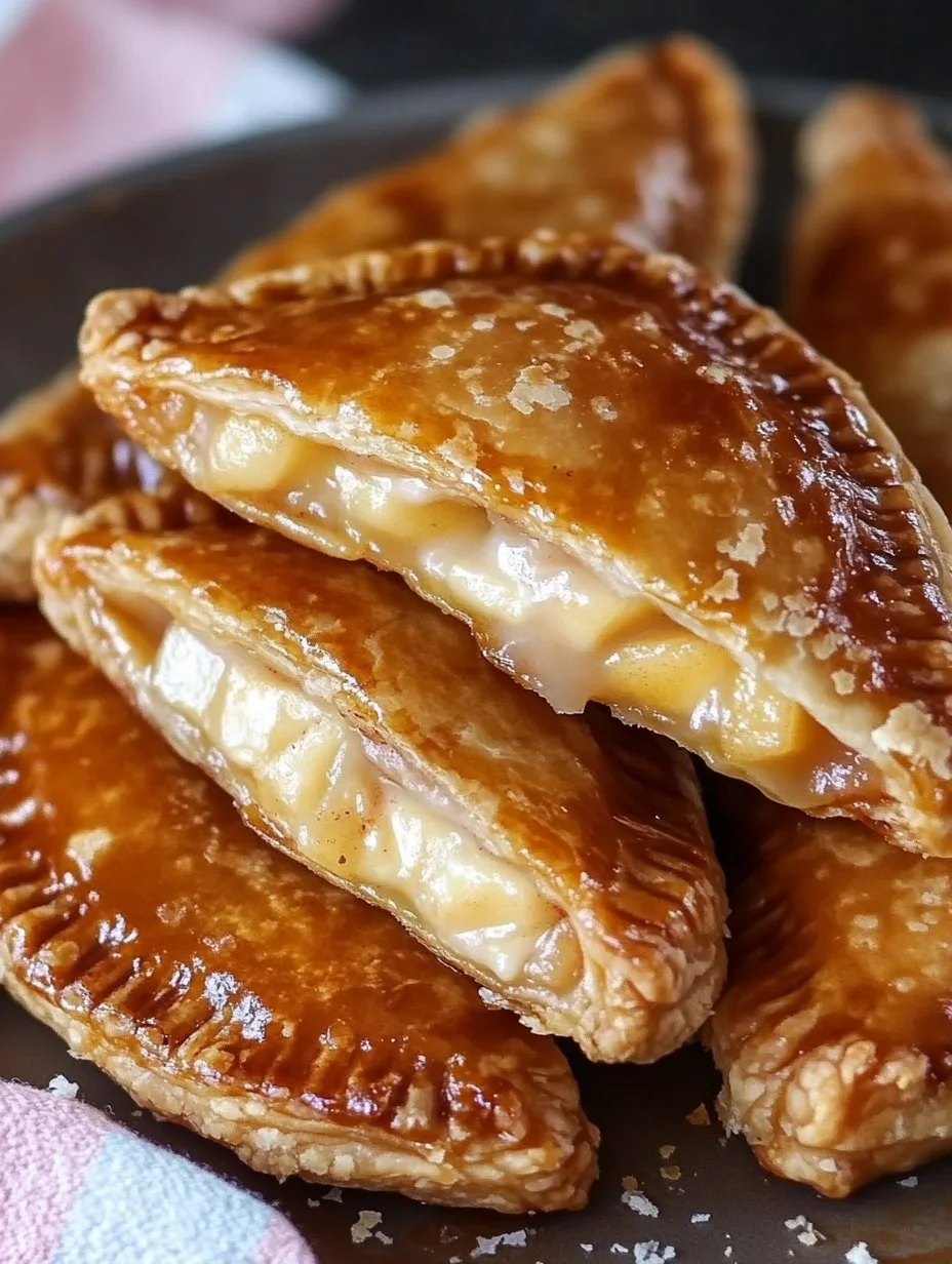 Stuffed Cheesecake Fried Apple Pies