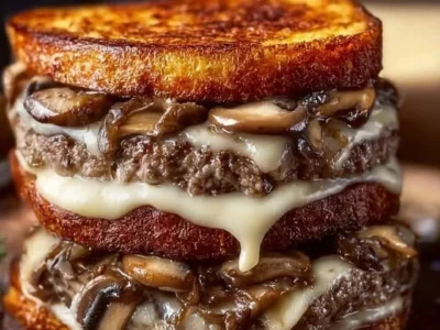 Swiss Mushroom Melt Delight