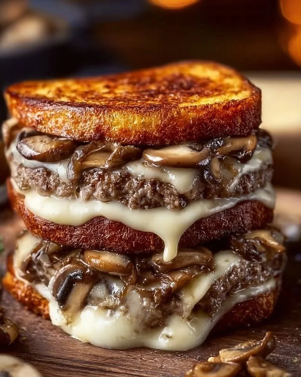 Swiss Mushroom Melt Delight