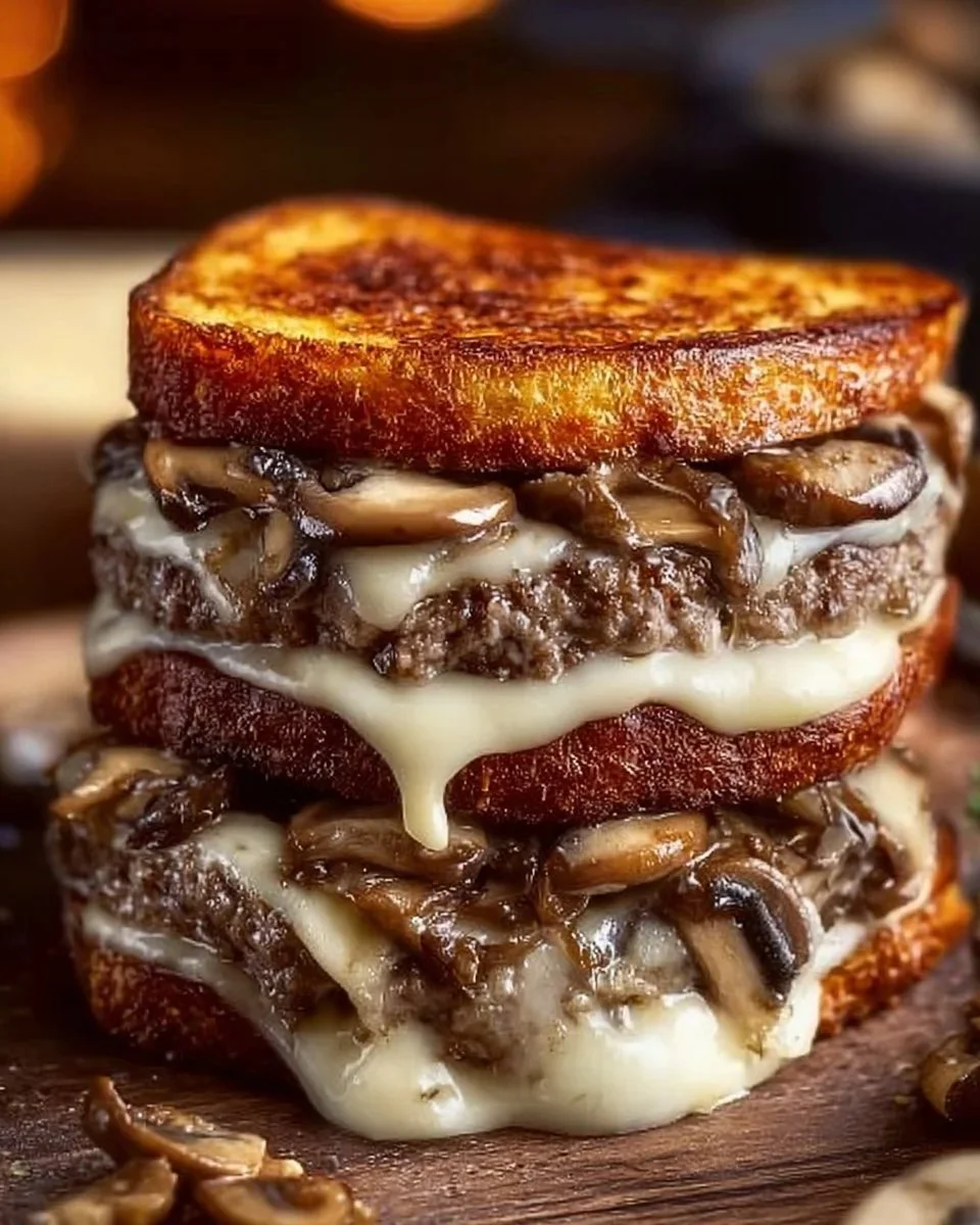Swiss Mushroom Melt Delight