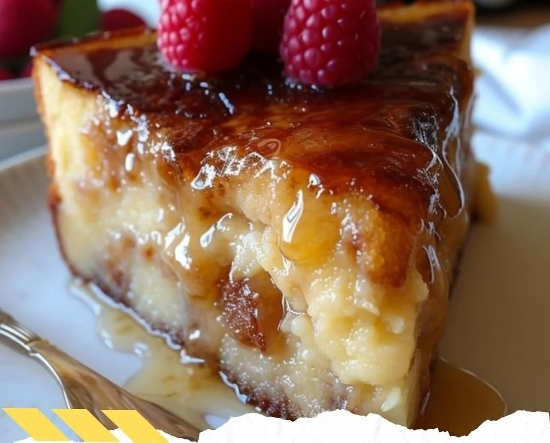 Vanilla Bean Cake with Custard