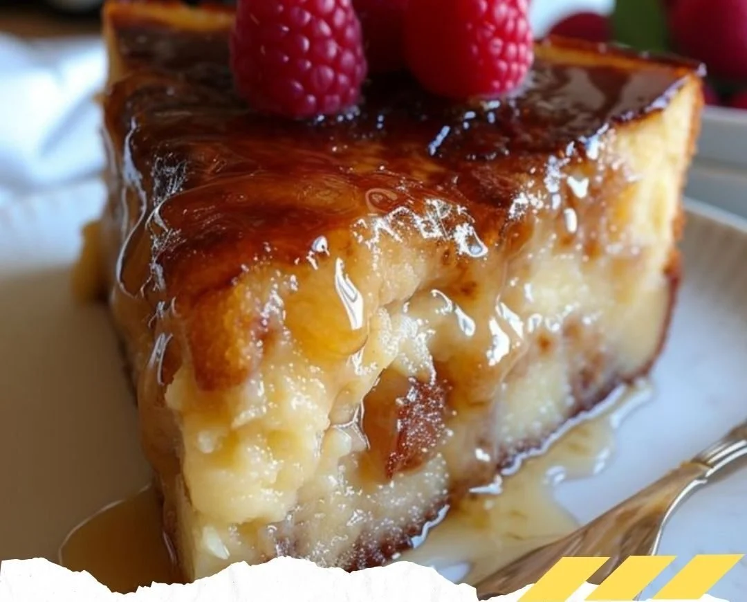 Vanilla Bean Cake with Custard