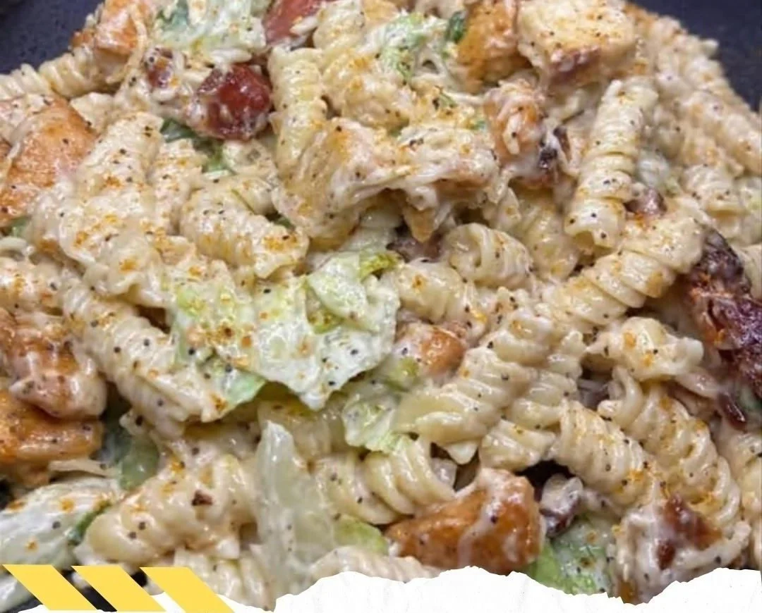 Viral Chicken Caesar Pasta Salad Recipe