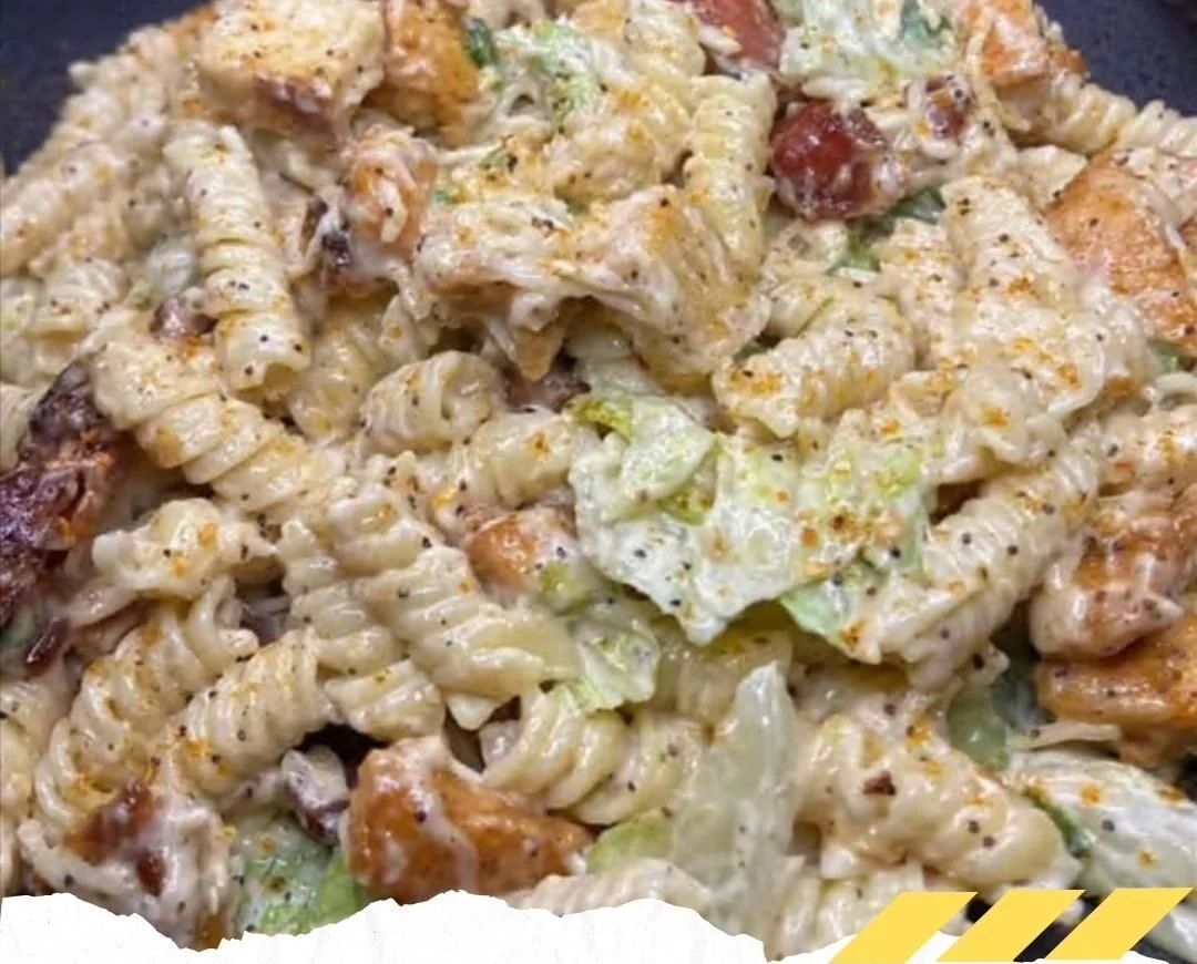 Viral Chicken Caesar Pasta Salad Recipe